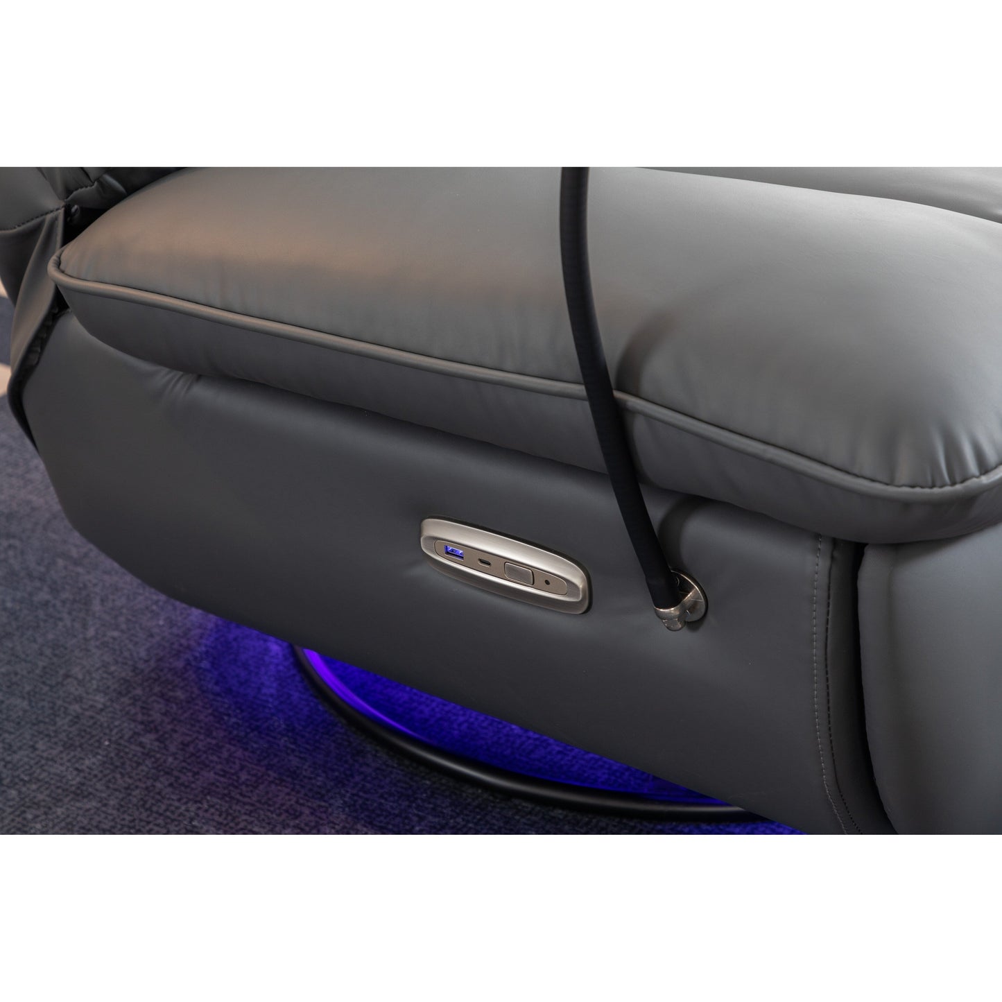 Poltrona reclinabile girevole 270