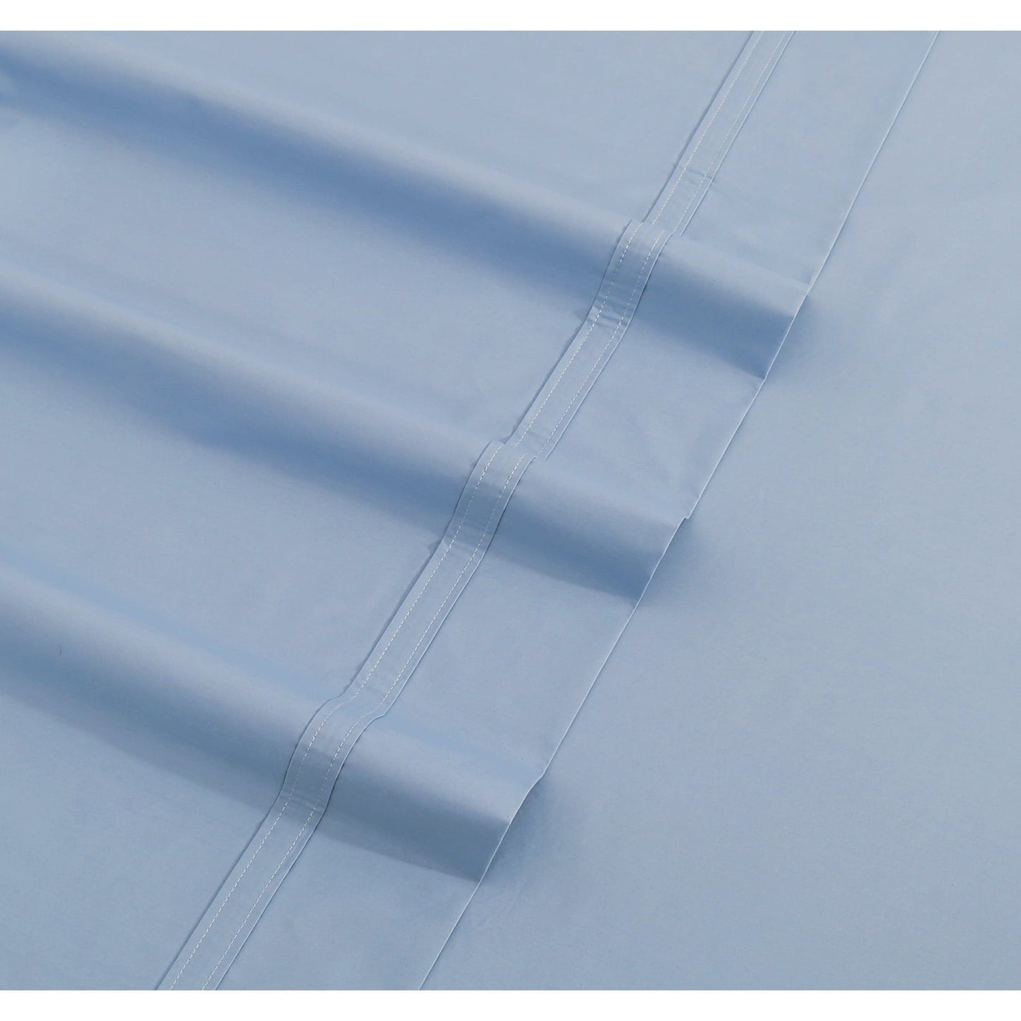 Set di lenzuola oversize in percalle di cotone 300 TC con tasca extra profonda