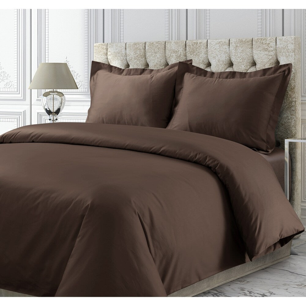 Set copripiumino oversize in raso di cotone a 750 fili