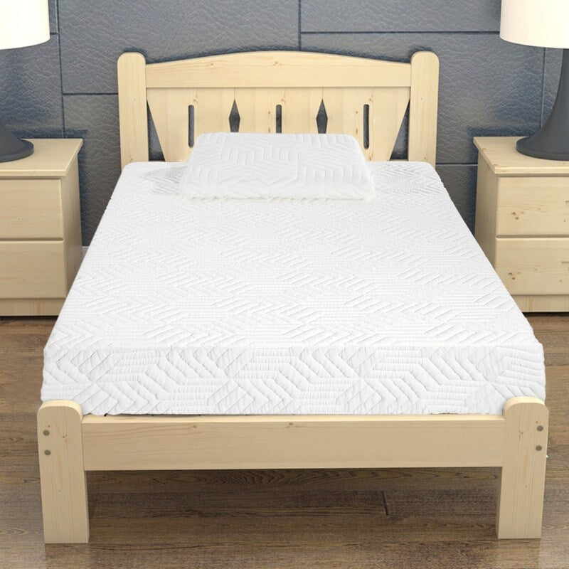 Set di 8 materassi Cool Medium a 3 strati con 2 cuscini