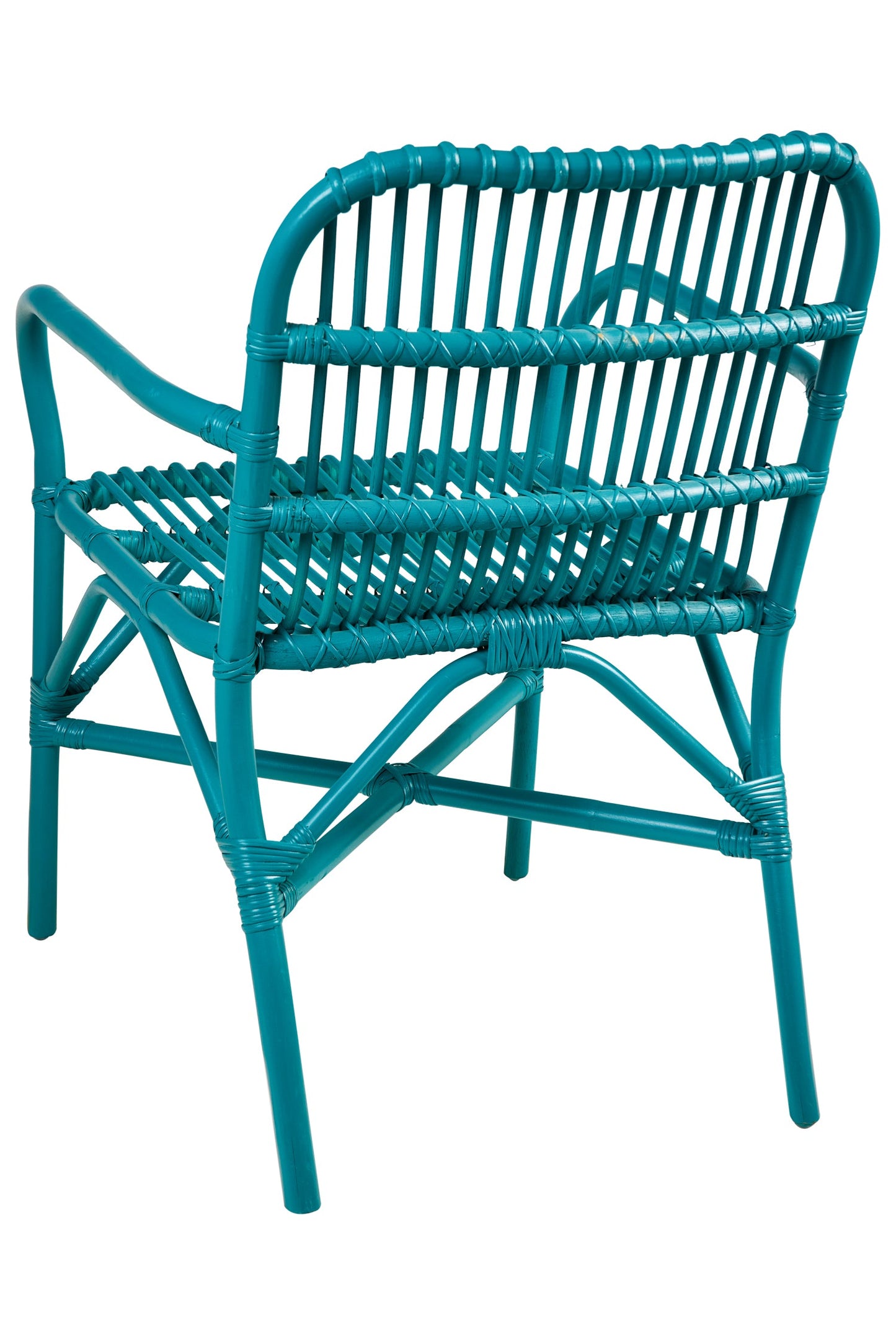 Delicieux - Poltroncina In Rattan Turchese