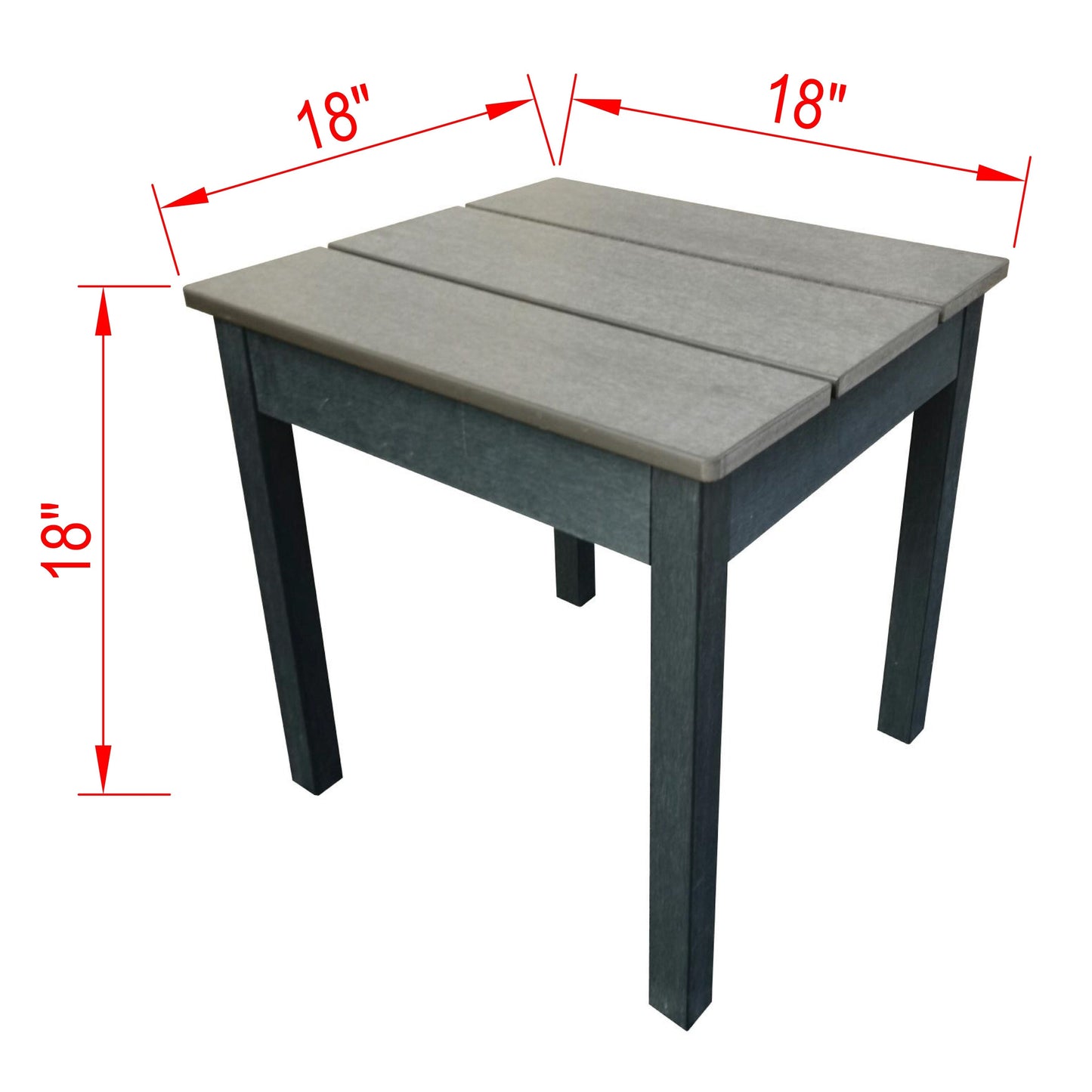 Set da 3 pezzi in polistirene resistente alle intemperie Layton Adirondack