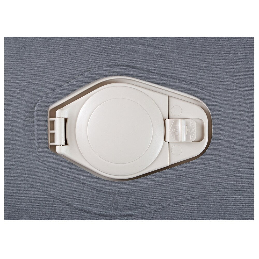 Materasso ad aria rialzato Altimair Lustrous Series King-size con topper in memory foam