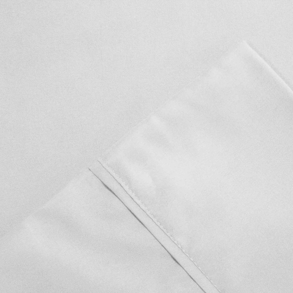 Modern Threads 1800 Series 100 GSM - Set di lenzuola in microfibra solida da 4 pezzi