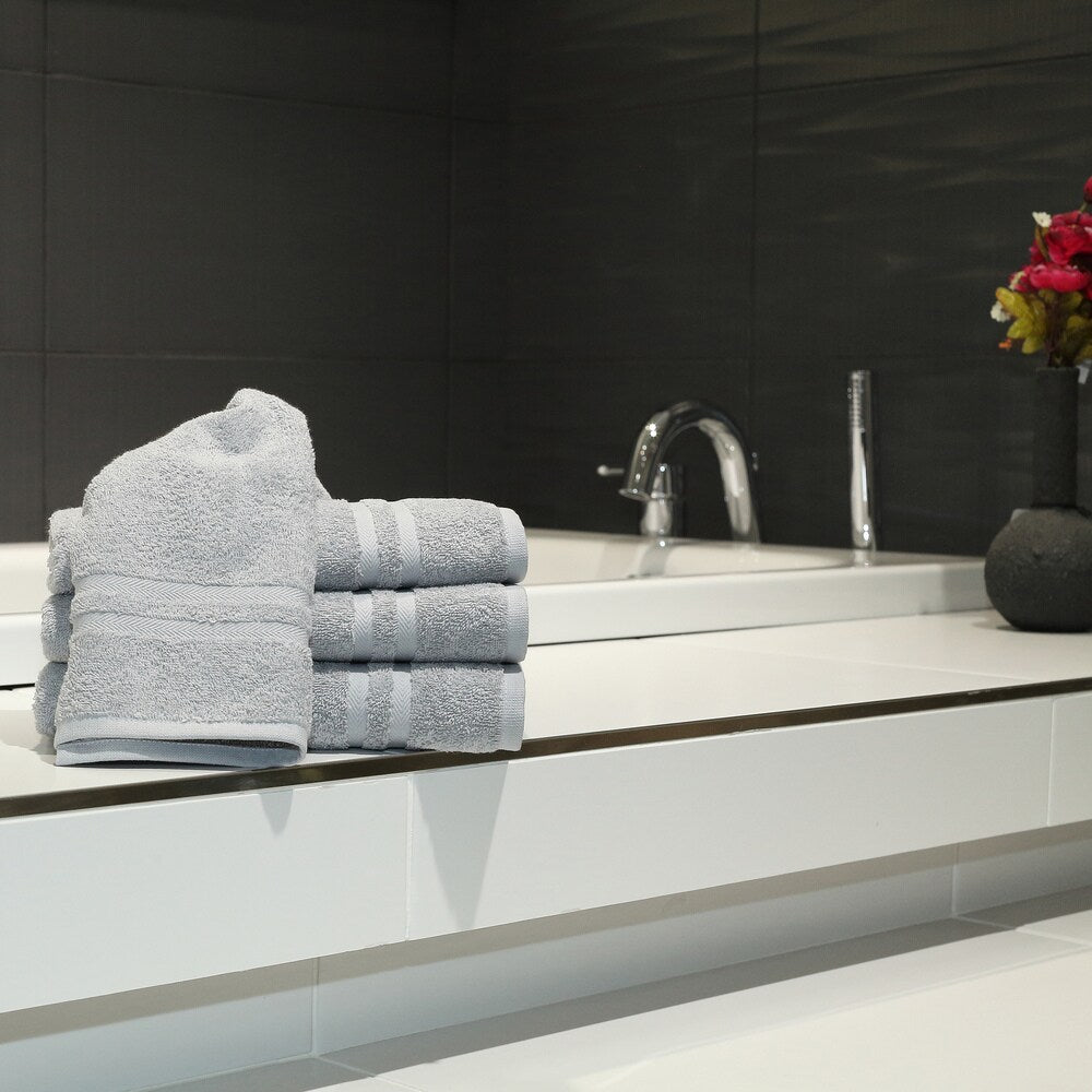 Asciugamani in spugna di cotone turco Copper Grove Tracadie, 4 pezzi