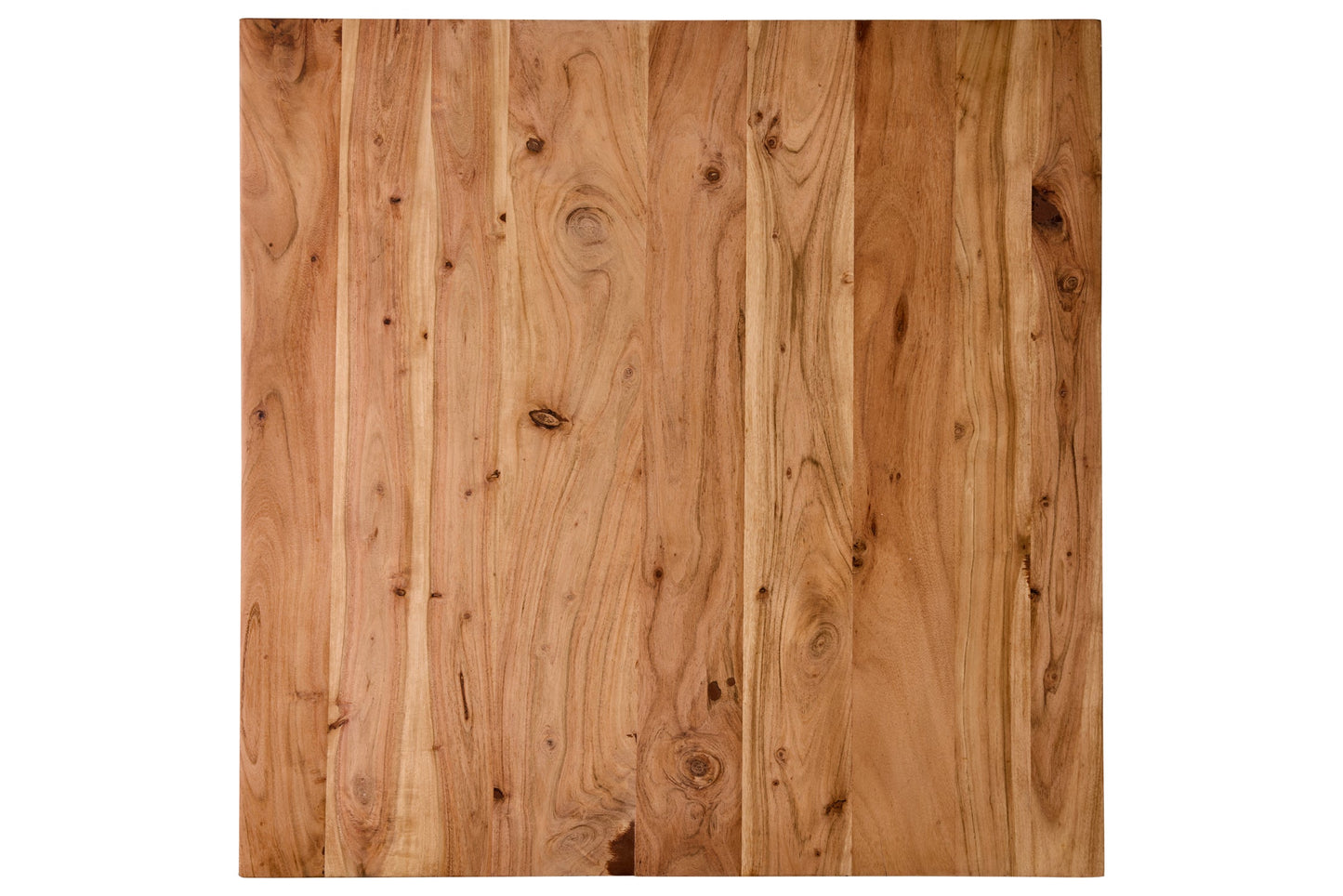 Tavolo Quadrato Con Gambe Metallo (Trattamento Anti Macchia)