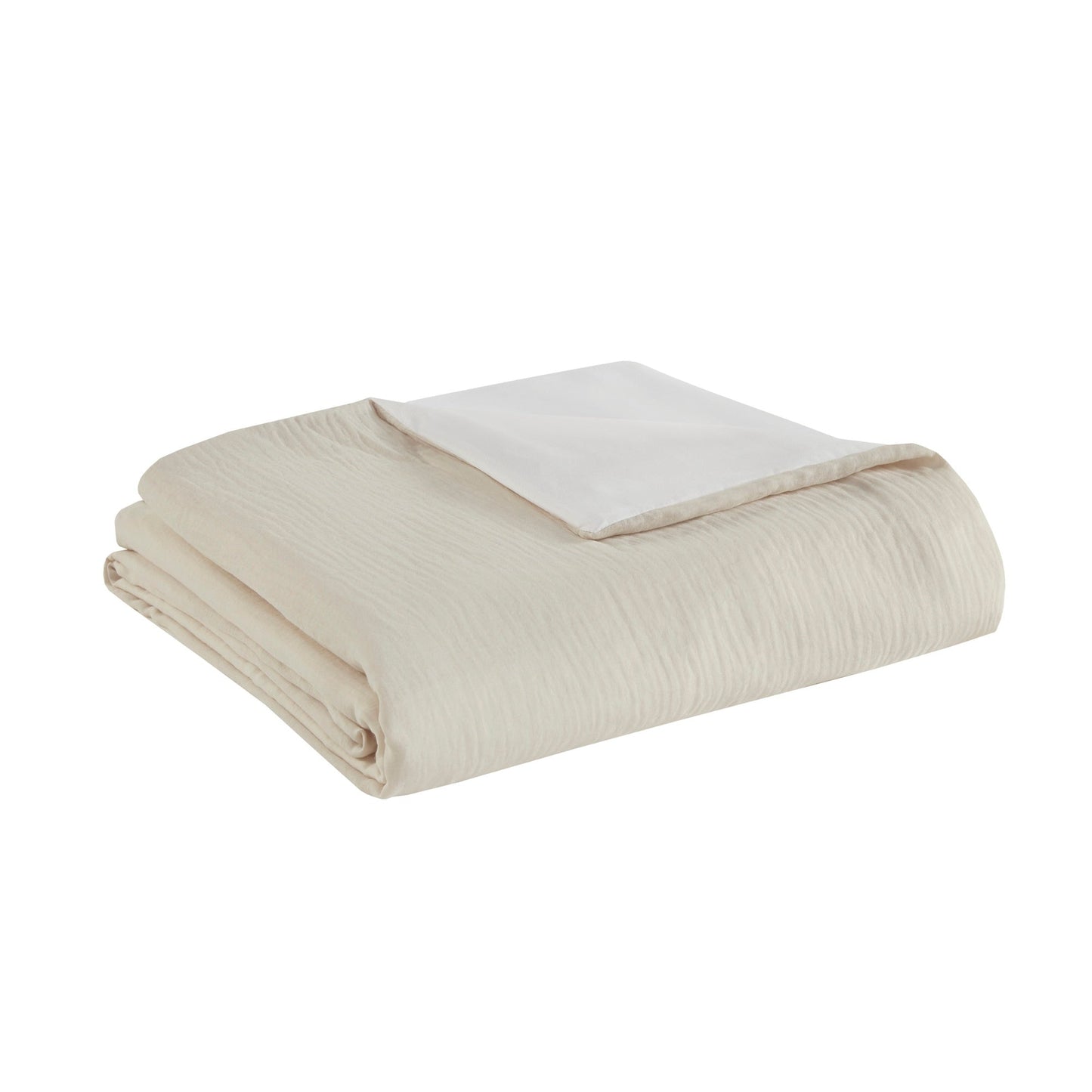 Beautyrest Miro - Set copripiumino oversize in garza, 3 pezzi (inserto escluso)
