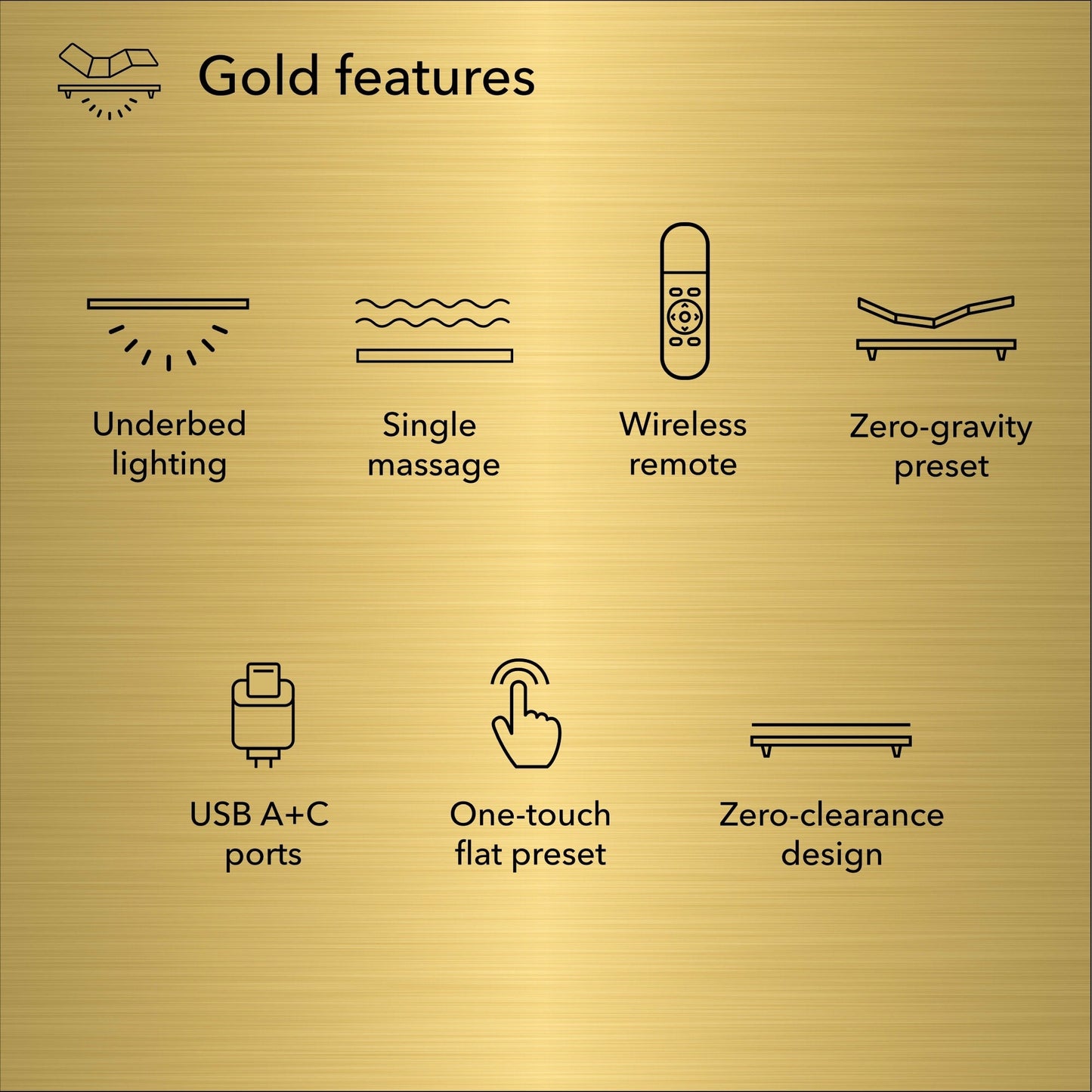 Base regolabile Beautyrest Baselogic Gold