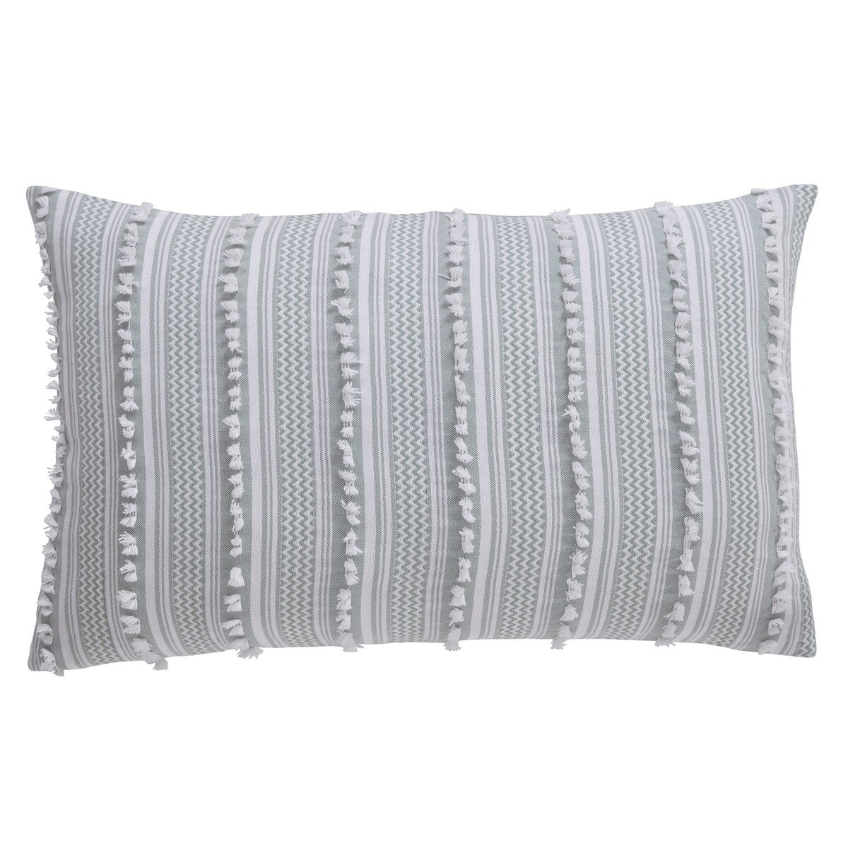 Set copripiumino Better Trends Angelique 100% cotone trapuntato in morbida ciniglia con eleganti strisce, lavabile in lavatrice e asciugabile in asciugatrice.