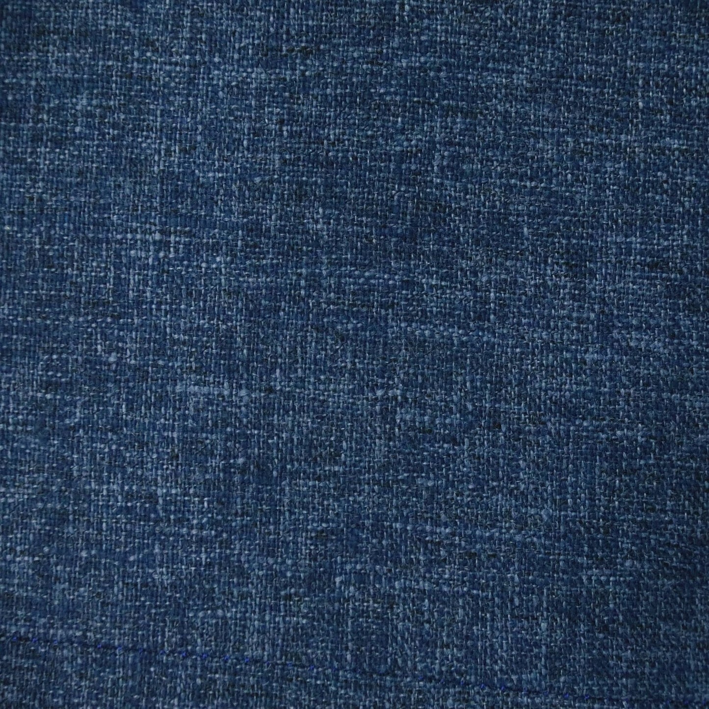 Divano letto in lino blu per soggiorno