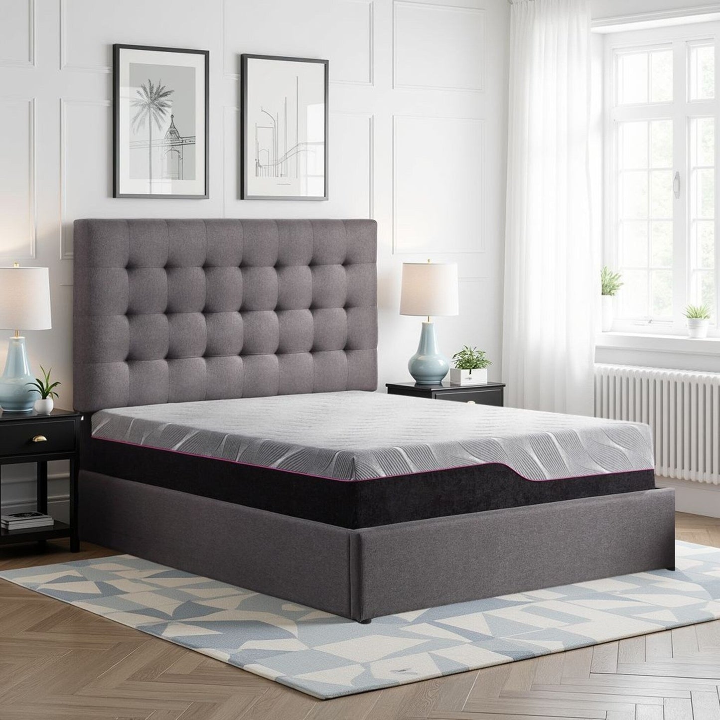 Materasso per adulti in schiuma di lattice a risposta rapida Bridgevine Home Renew da 11 pollici