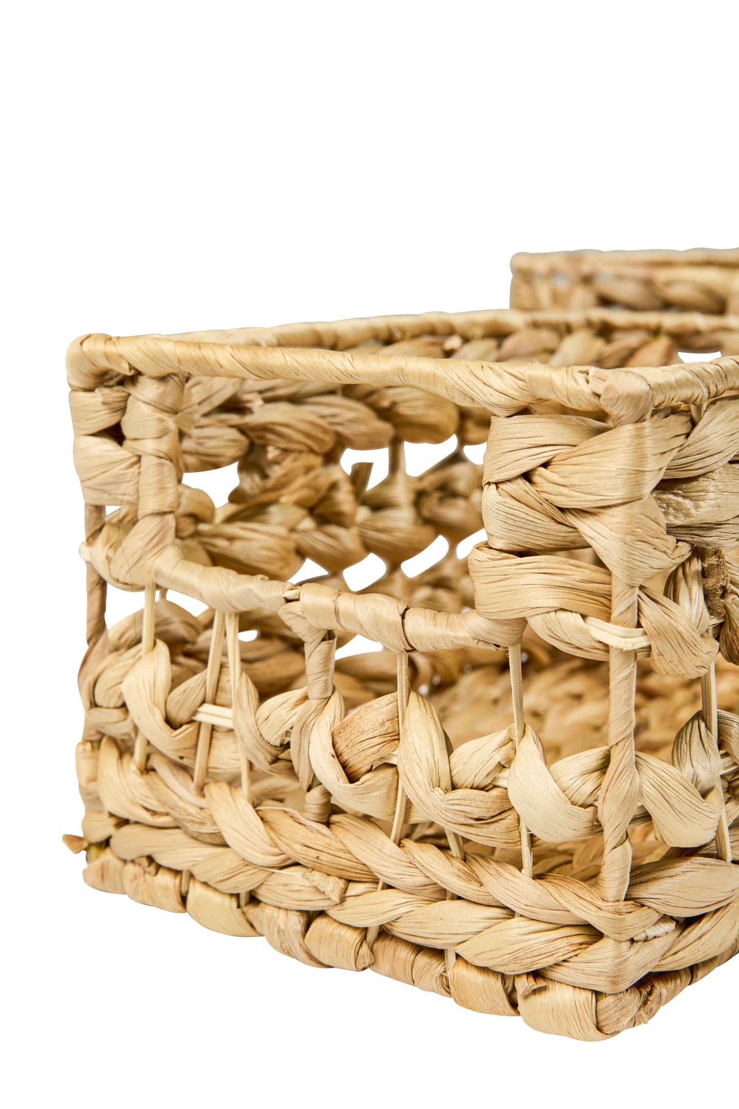 Fatto in casa - Ceste Rett. Set 1/2 Trama Treccia Traforata