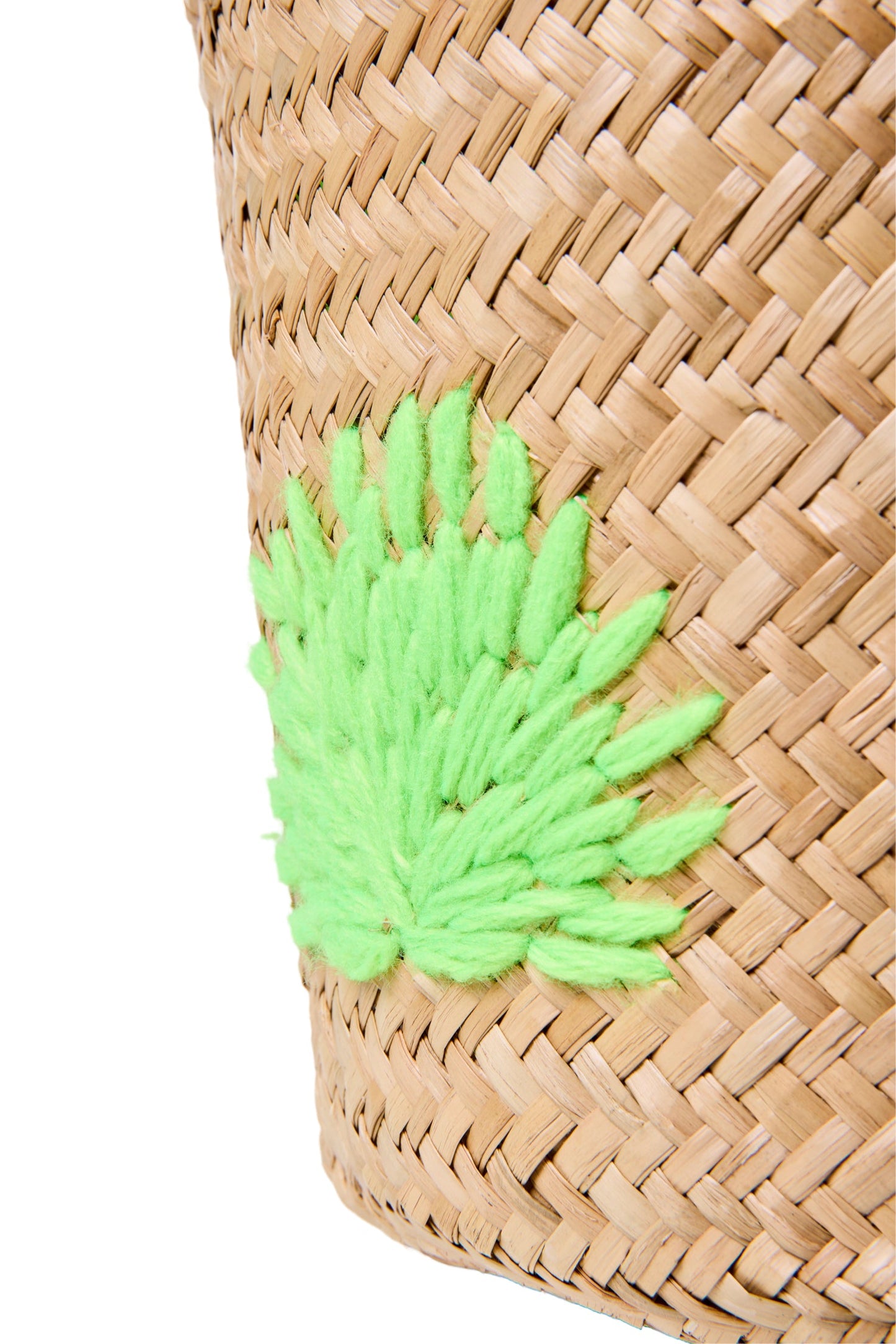 Pagbati - Cestino Decoro Ricamo Palma