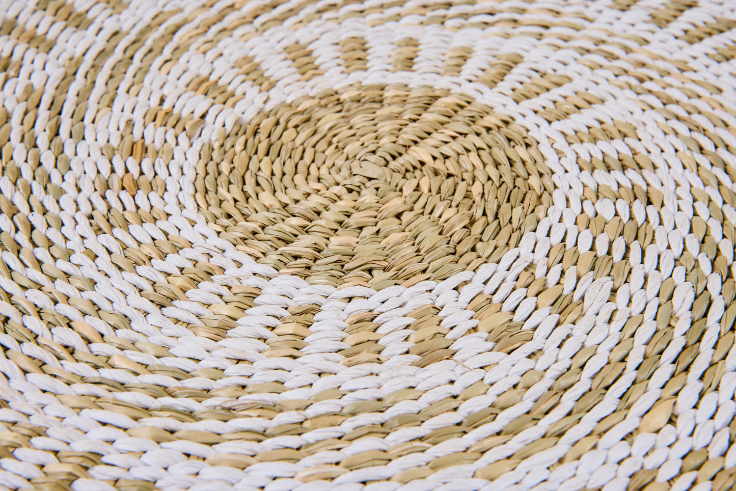 Cueva - Sottopiatto Seagrass Beige E Bianco