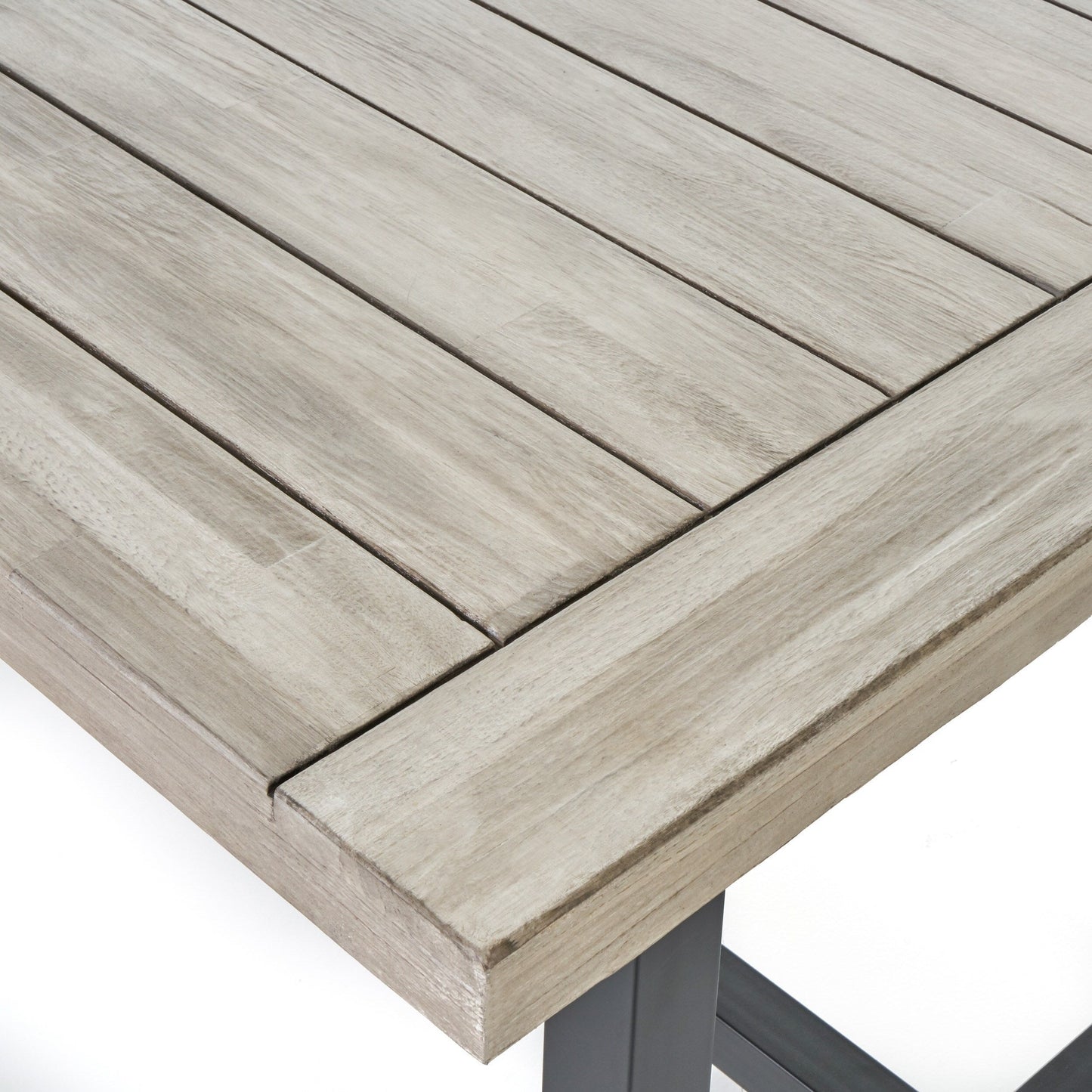 Set da pranzo da esterno Carlisle Acacia da 3 pezzi di Christopher Knight Home