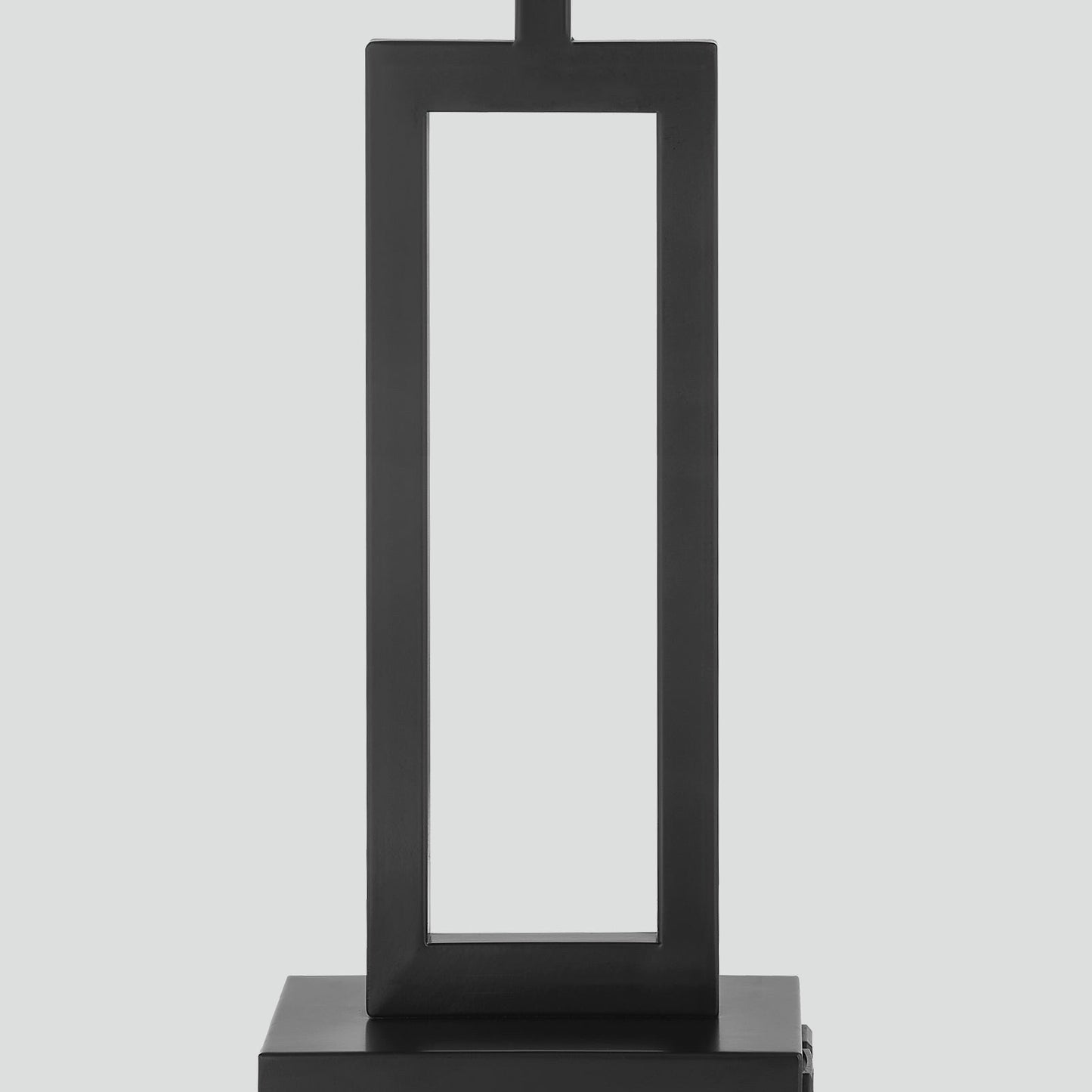 Lampada da tavolo in metallo nero con interruttore touch dimmer e porte di ricarica (set da 2) - 12'' x 6,5'' x 23,5'' (L x P x A)