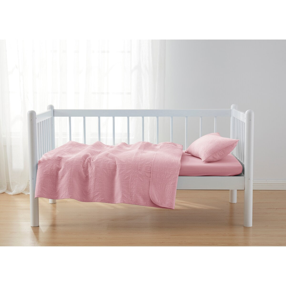 Set di biancheria da letto per bambini Clara Clark Grid Weave, set copriletto 3 pezzi, piumone trapuntato per tutte le stagioni, lenzuolo con angoli e federa.