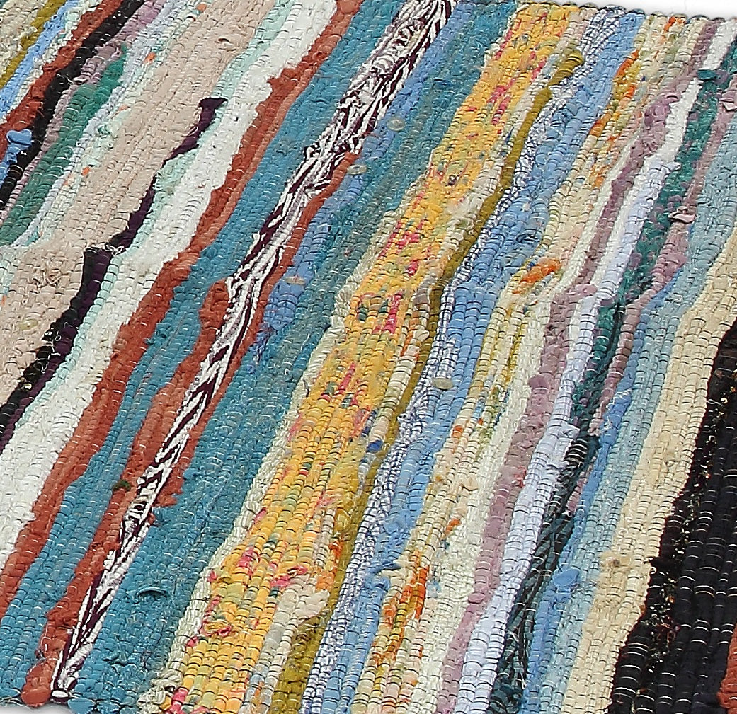 Pezzotto - Tappeto In Cotone Di Recupero - Assortiti - 90X170