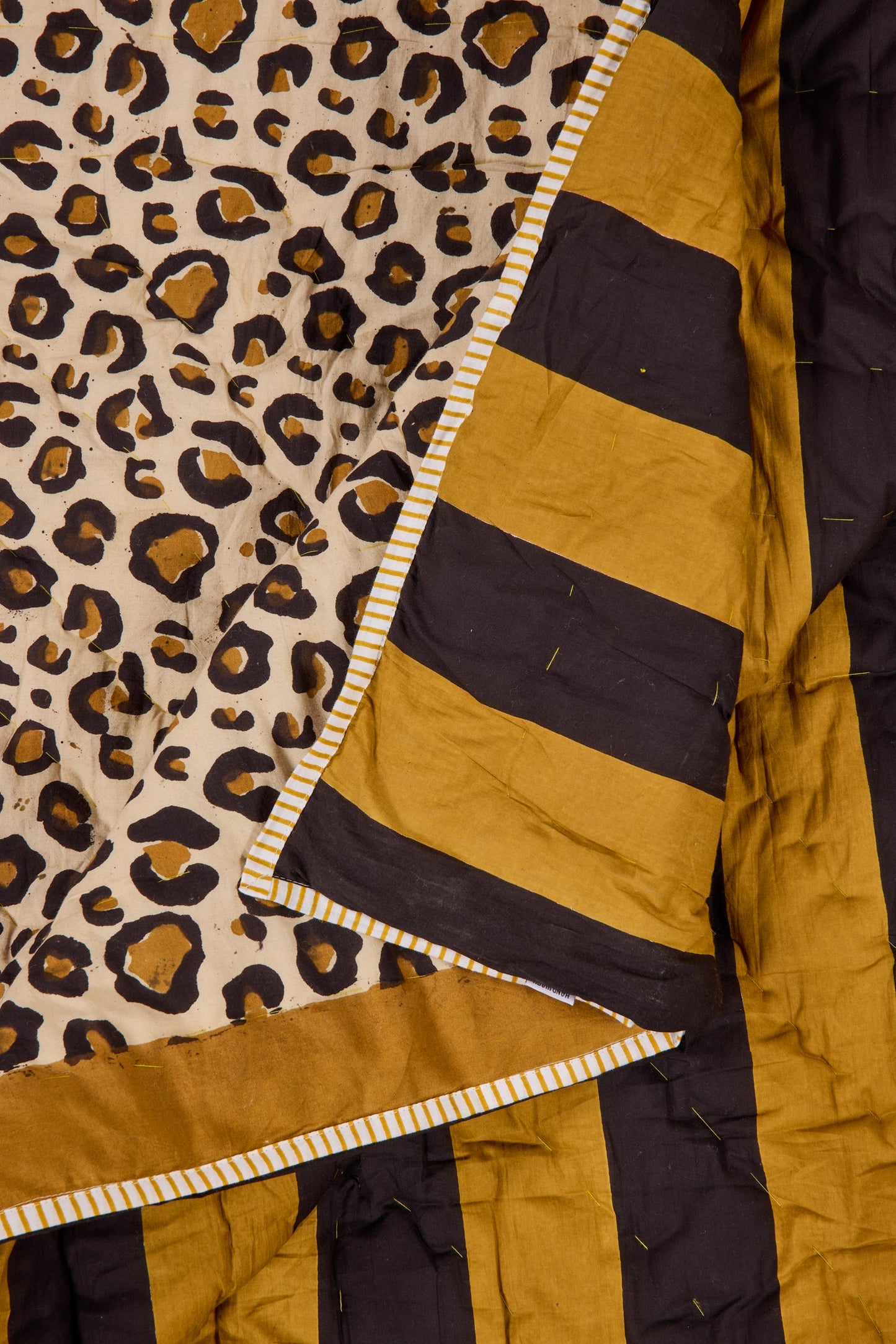 Trapunta - Trapunta Matrimoniale Double Face Leopardo