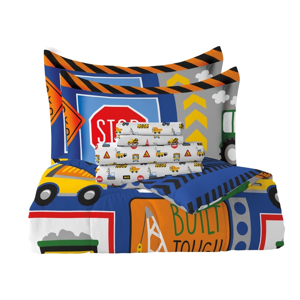 Letto in microfibra Dream Factory Under Construction in a Bag