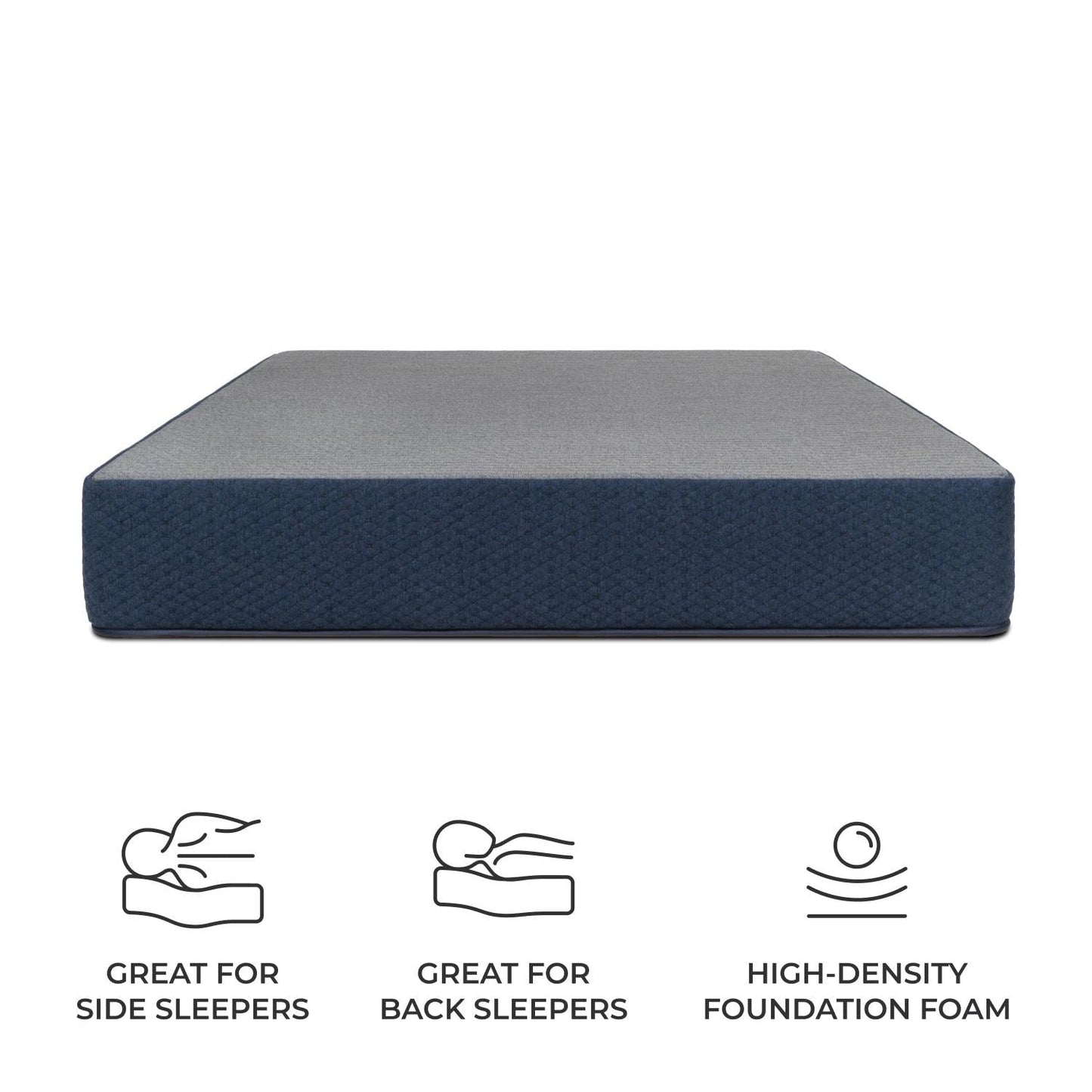 Materasso Dreamfoam Bedding Chill 14 in memory foam gel per camper | Split Cal King 36x84