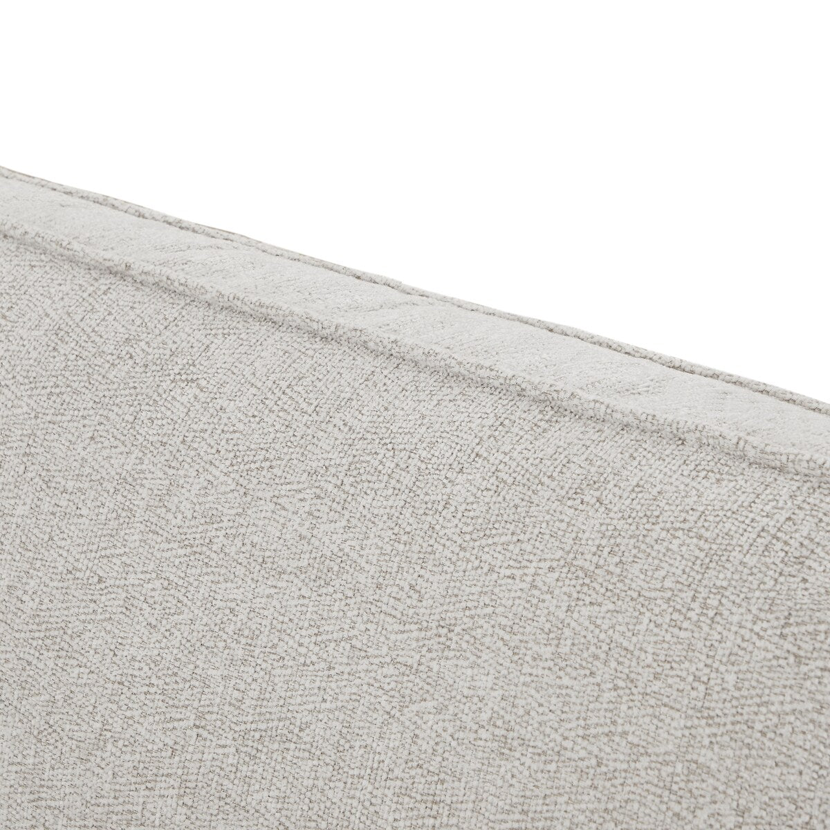 Divano Chesterfield imbottito in stile moderno di metà secolo con superficie in tessuto high-tech per il soggiorno