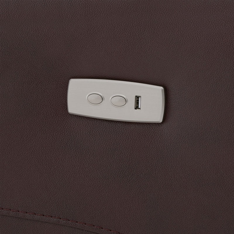 Poltrona reclinabile a dondolo girevole Rowan Power Swivel Glider