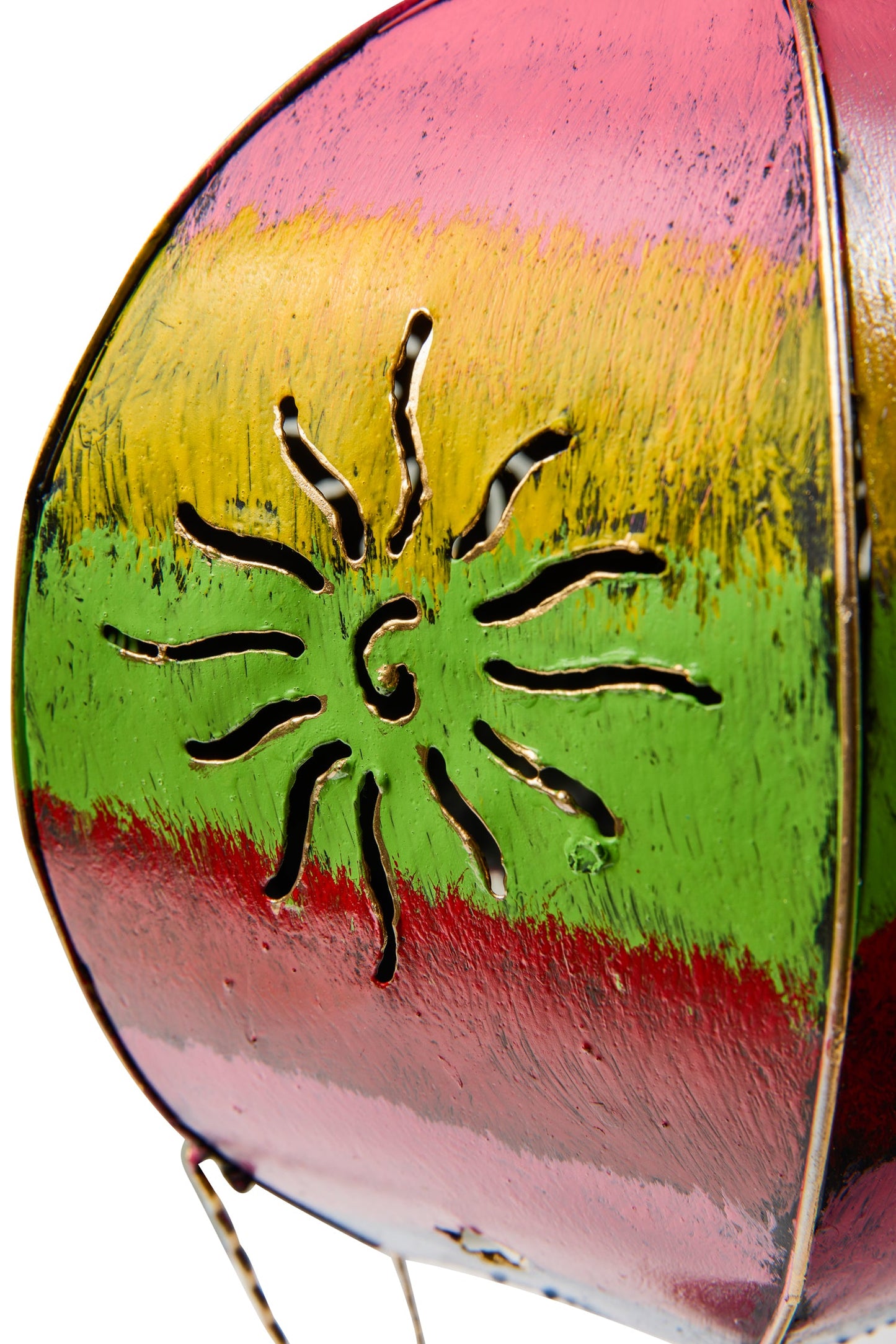 Decoro - Mongolfiera In Ferro Porta Tea Light Misura Grande