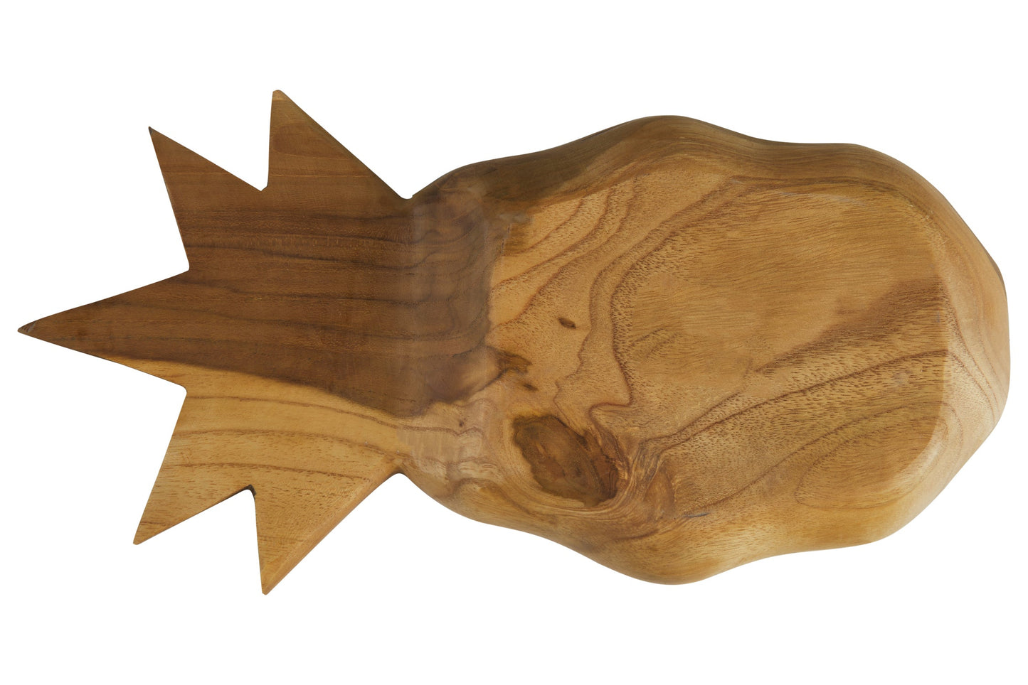 Bartender - Ciotola Legno Sagoma Frutto Ananas Con Abalone