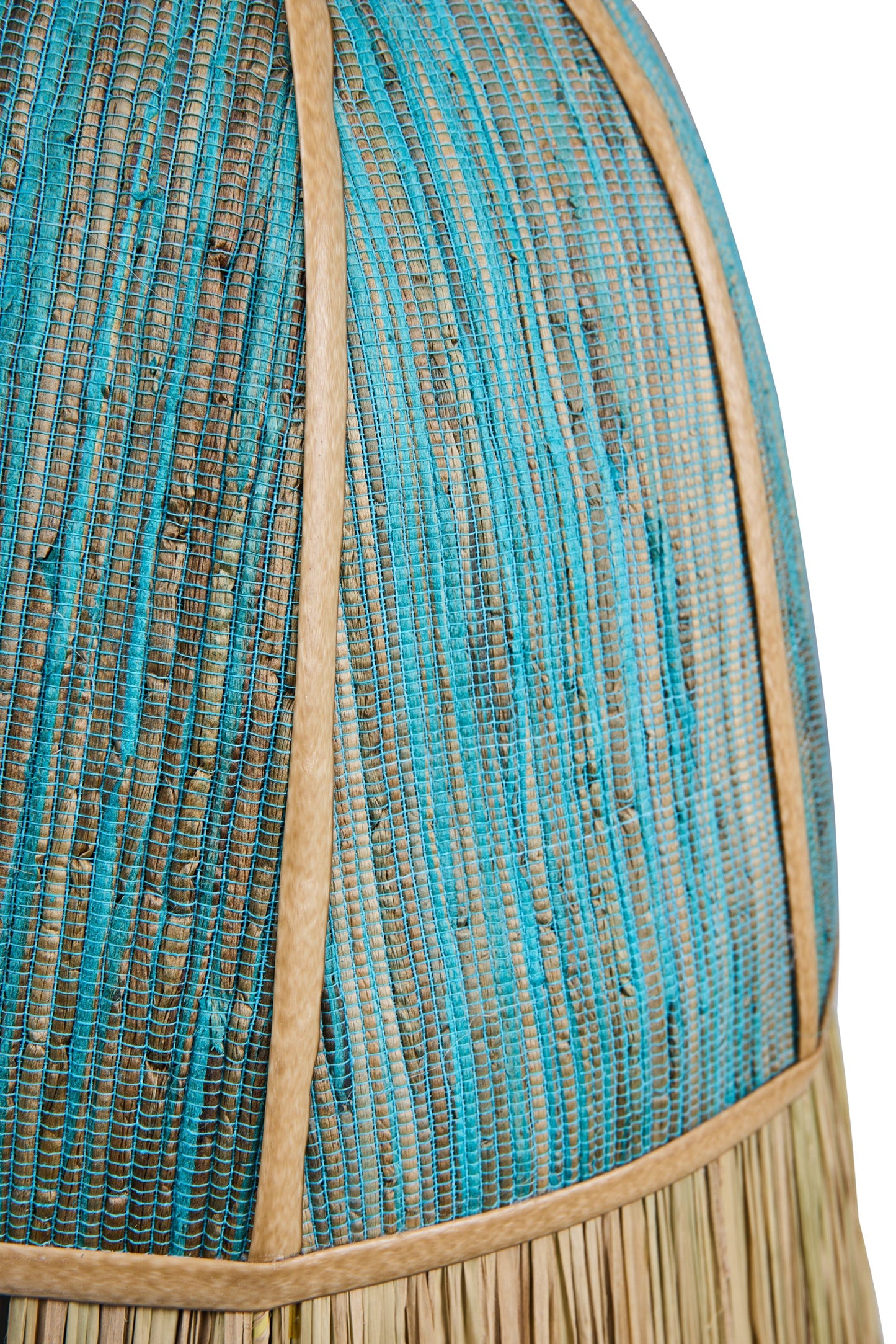 Soffitto - Cappello Lampadario Cupola Turchese