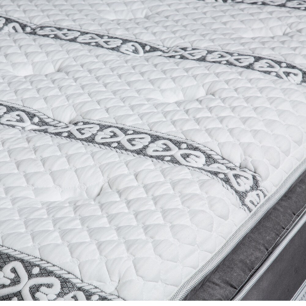 Materasso ibrido in gel con cuscino superiore da 18 pollici, modello Englander di Furniture of America