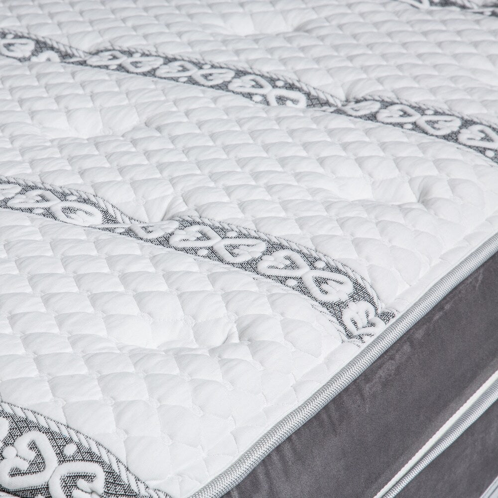 Materasso ibrido in gel Euro Top California King-size Furniture of America Englander da 19 pollici