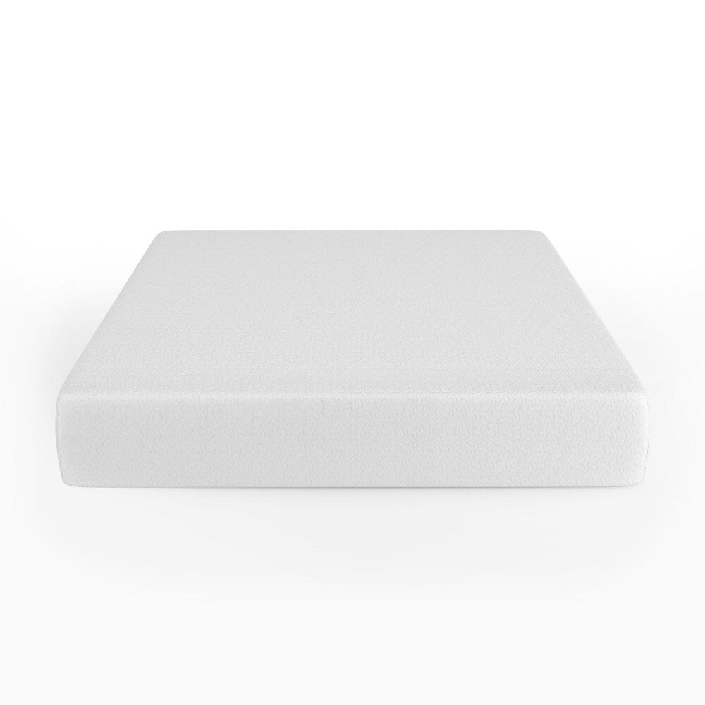 Materasso in memory foam a 4 strati con gel rinfrescante al tè verde in una scatola