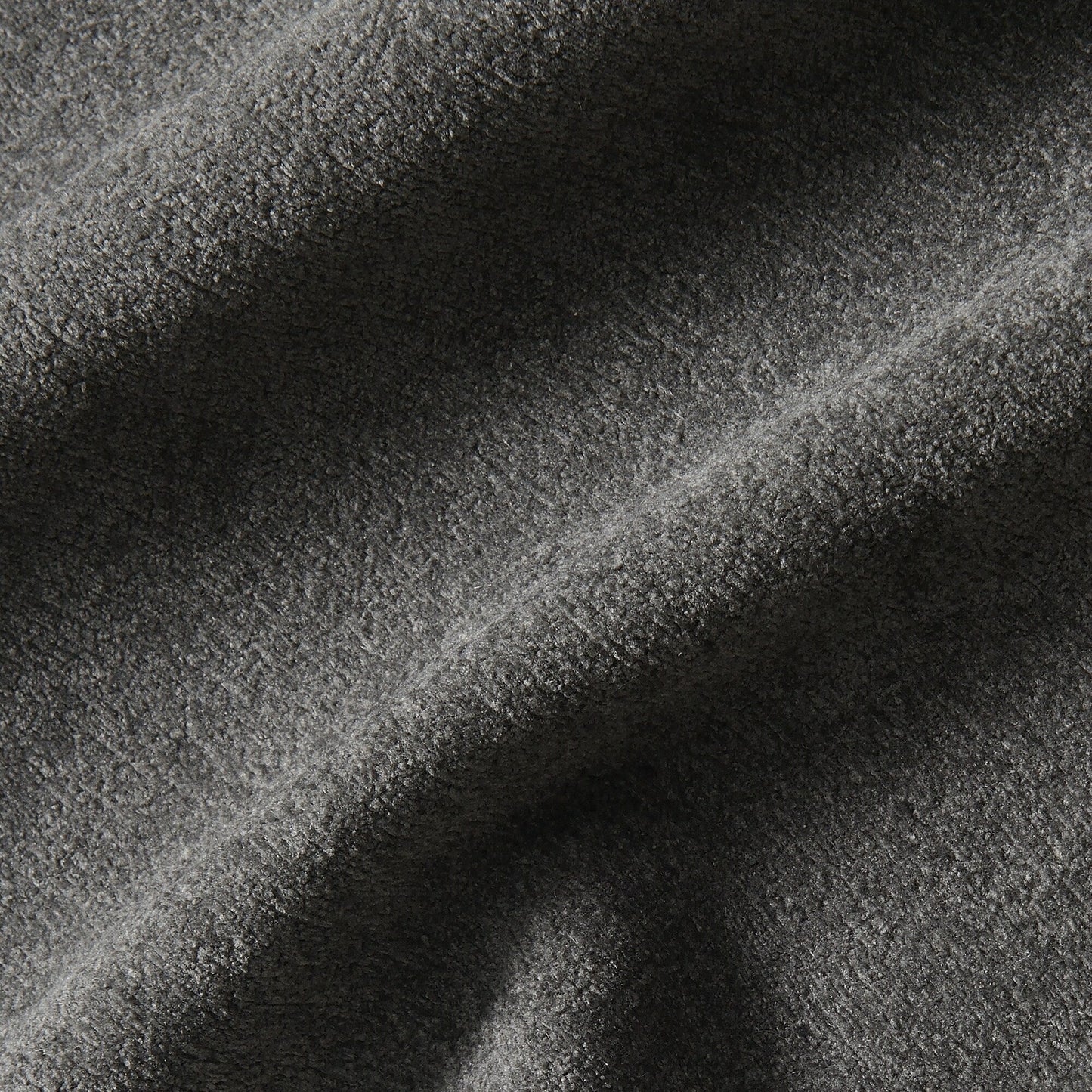 Divano componibile a L da 89'' in velluto grigio a 5 posti con doppi cuscini, struttura in legno robusto e ferro