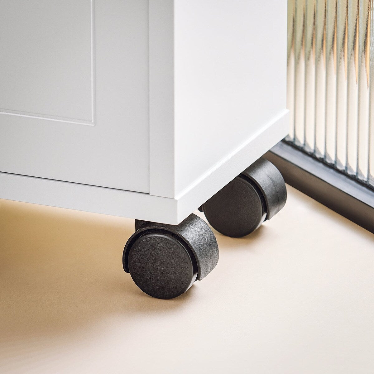 Haotian BZR31-W, Mobiletto porta carta igienica - Bianco - Bianco