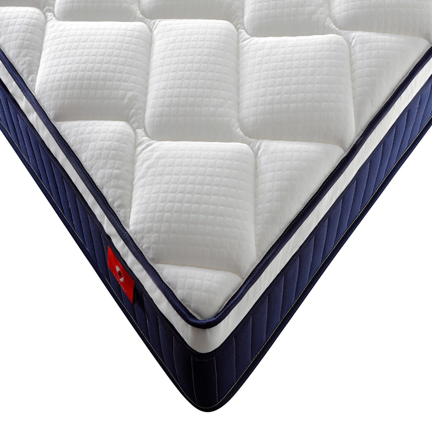 Materasso a molle per la casa Materasso ibrido medio in una scatola con molle insacchettate certificate Certipur-Us e isolamento del movimento