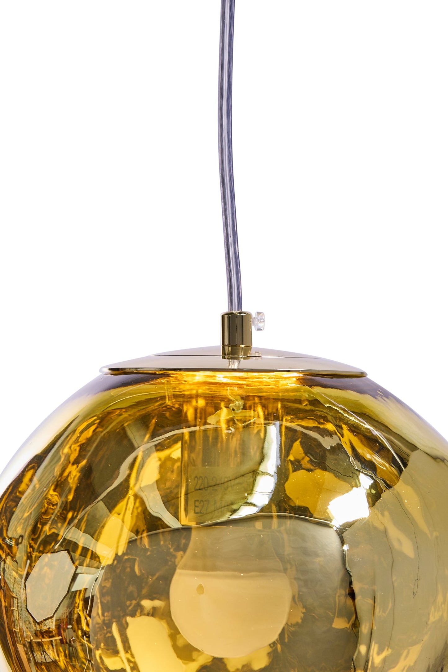 Lagos - Lampadario Bolla Piccolo Oro