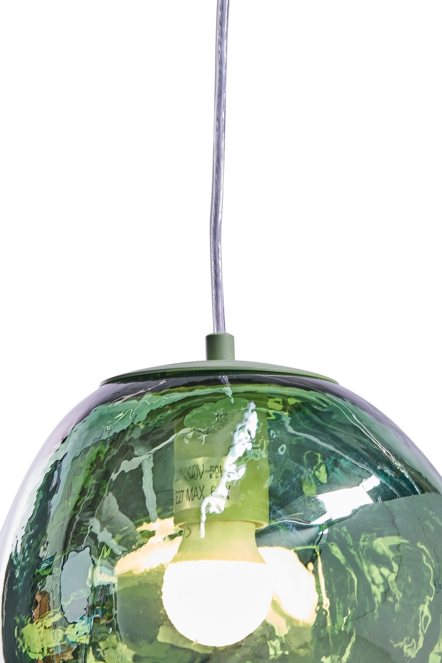 Lagos - Lampadario Bolla Piccolo Verde