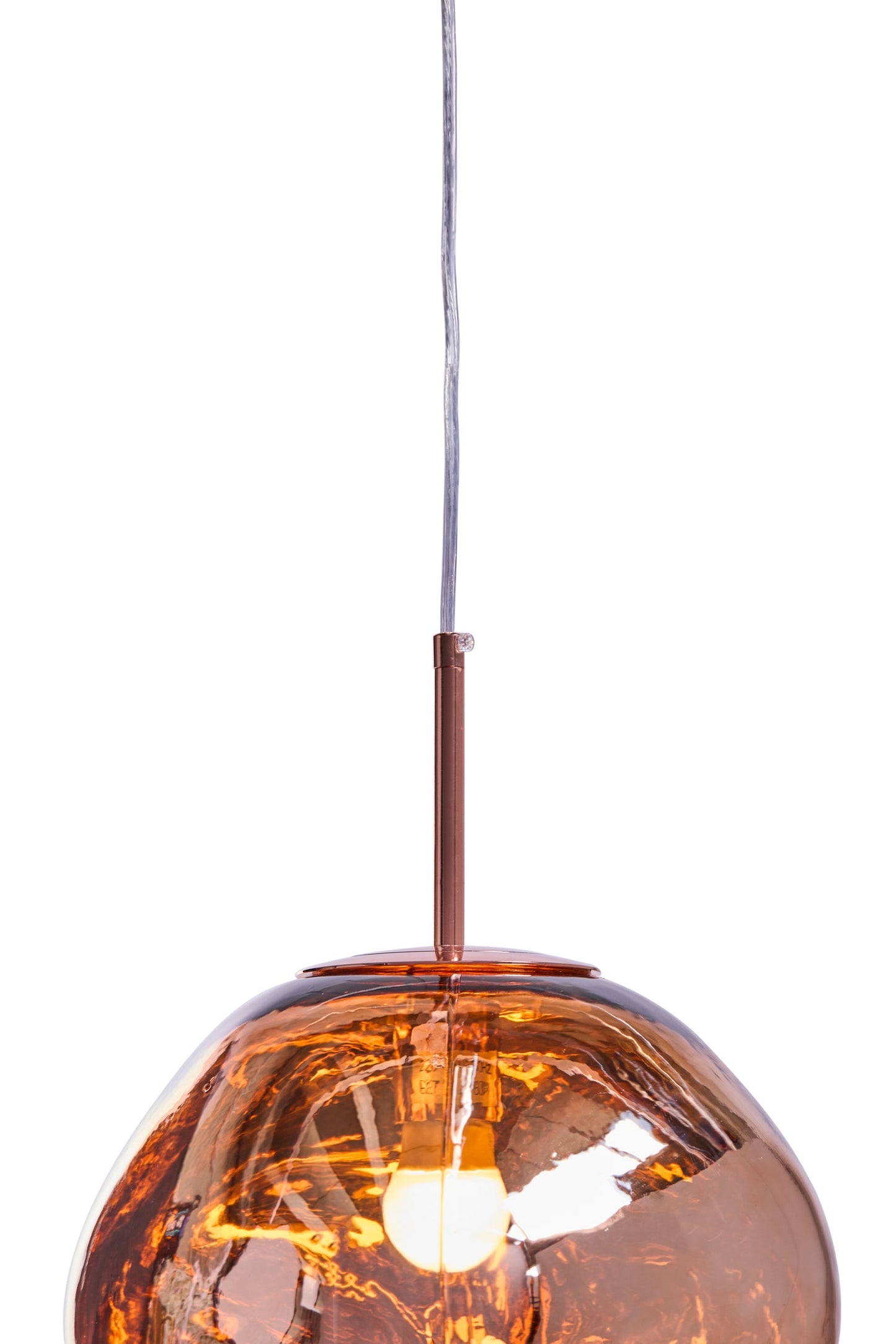 Lagos - Lampadario Bolla Medio Rame