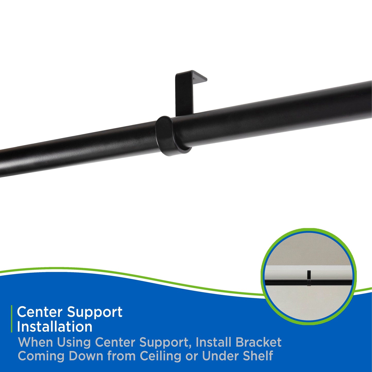 Asta di utilità Kenney Twist & Fit 1 tensione, 48-84