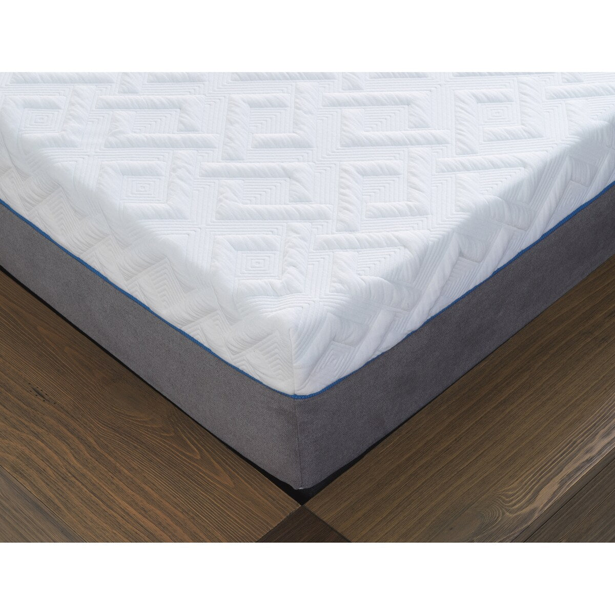 Materasso di lusso Kingston White da 12 pollici in memory foam con infusione di gel
