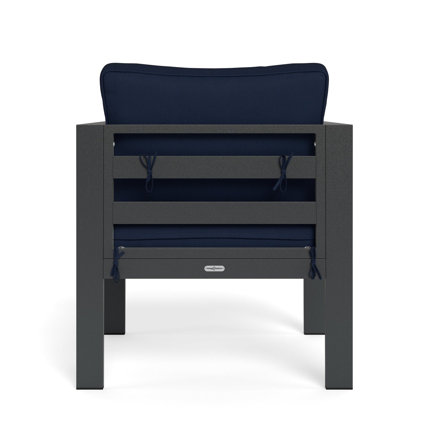 Set di sedute da bistrot per esterni in alluminio Lakeview (5 pezzi)