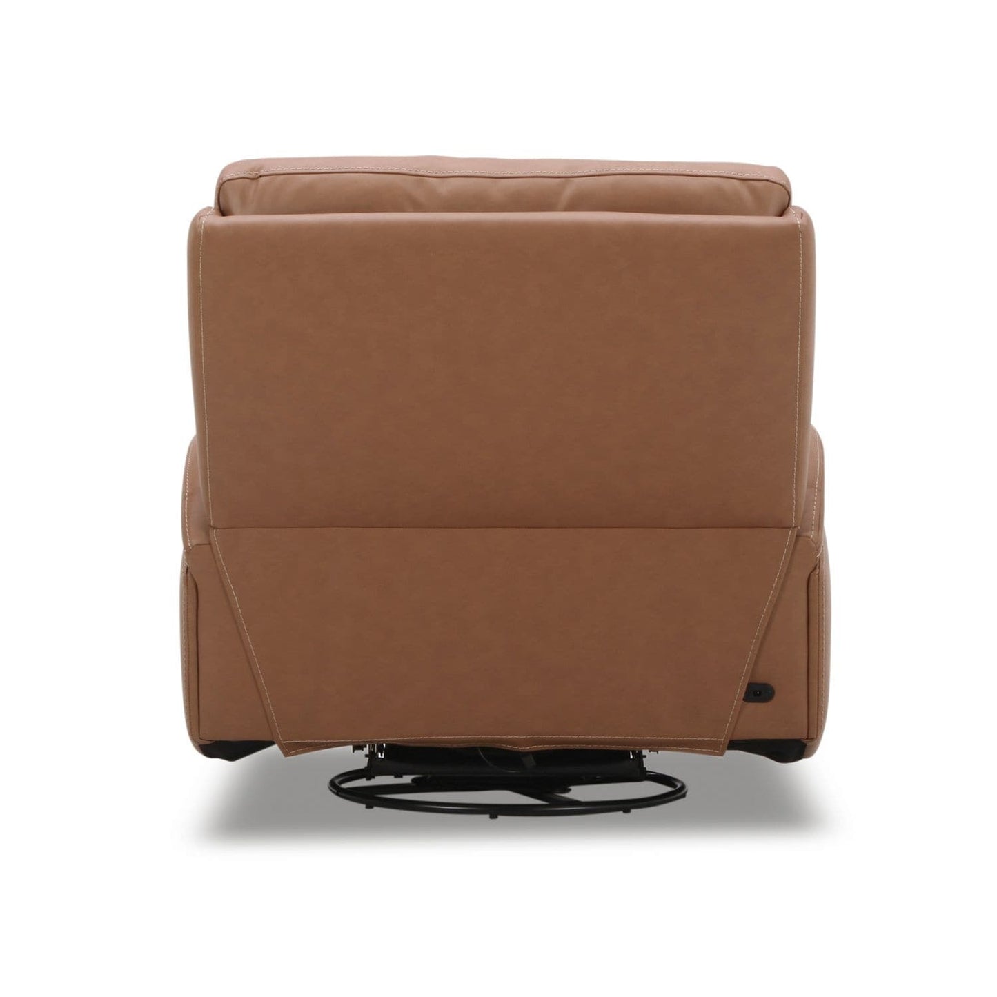 Poltrona reclinabile elettrica Bennett in pelle Liberty Furniture con porta di ricarica