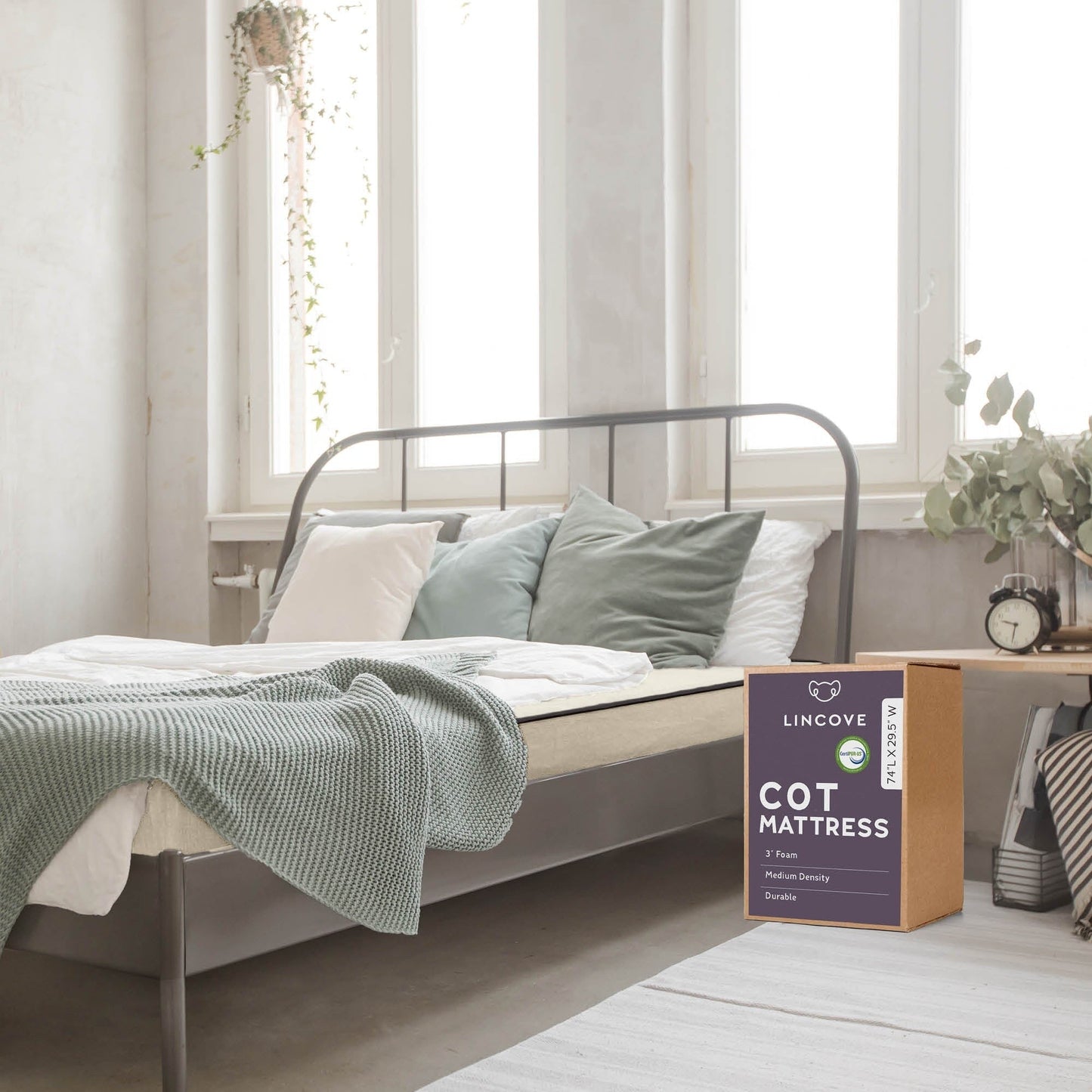 Materasso in schiuma per lettino Lincove