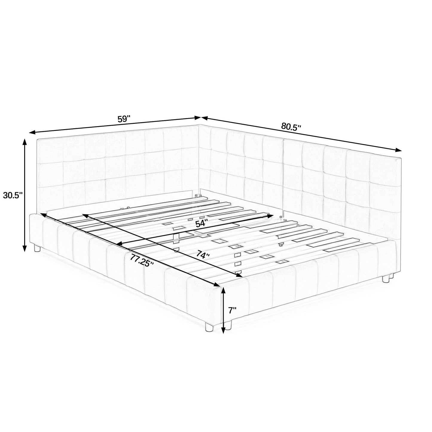 Divano letto di lusso con cuscino morbido: il massimo comfort per la tua casa