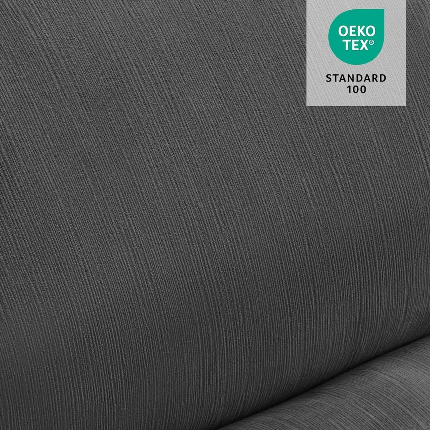 Poltrona reclinabile elettrica MCombo Zero Wall-Hugger con poggiatesta regolabile, perfetta per piccoli spazi e camper, tessuto ST257