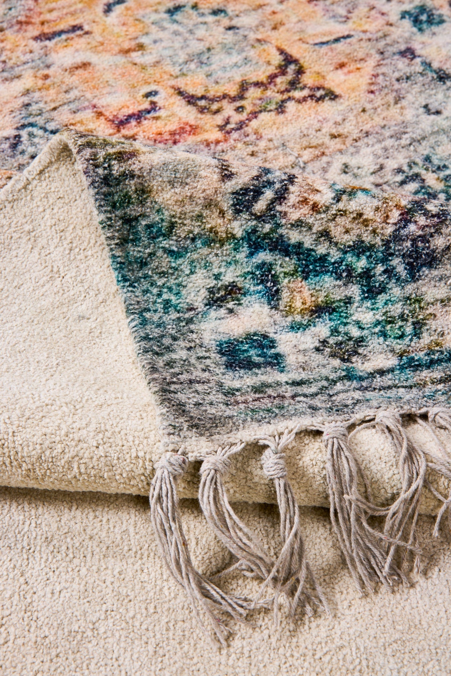 Kataoui - Tappeto 160X240 Tonalita' Blu E Giallo