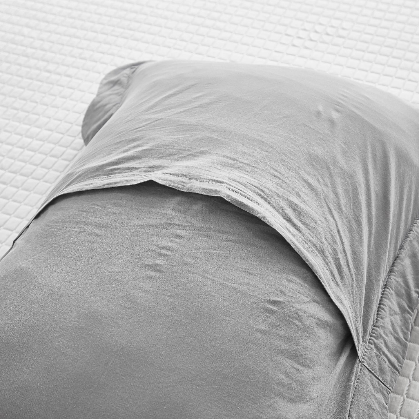 Federe trapuntate ricamate MarCielo 2 pezzi 100% cotone