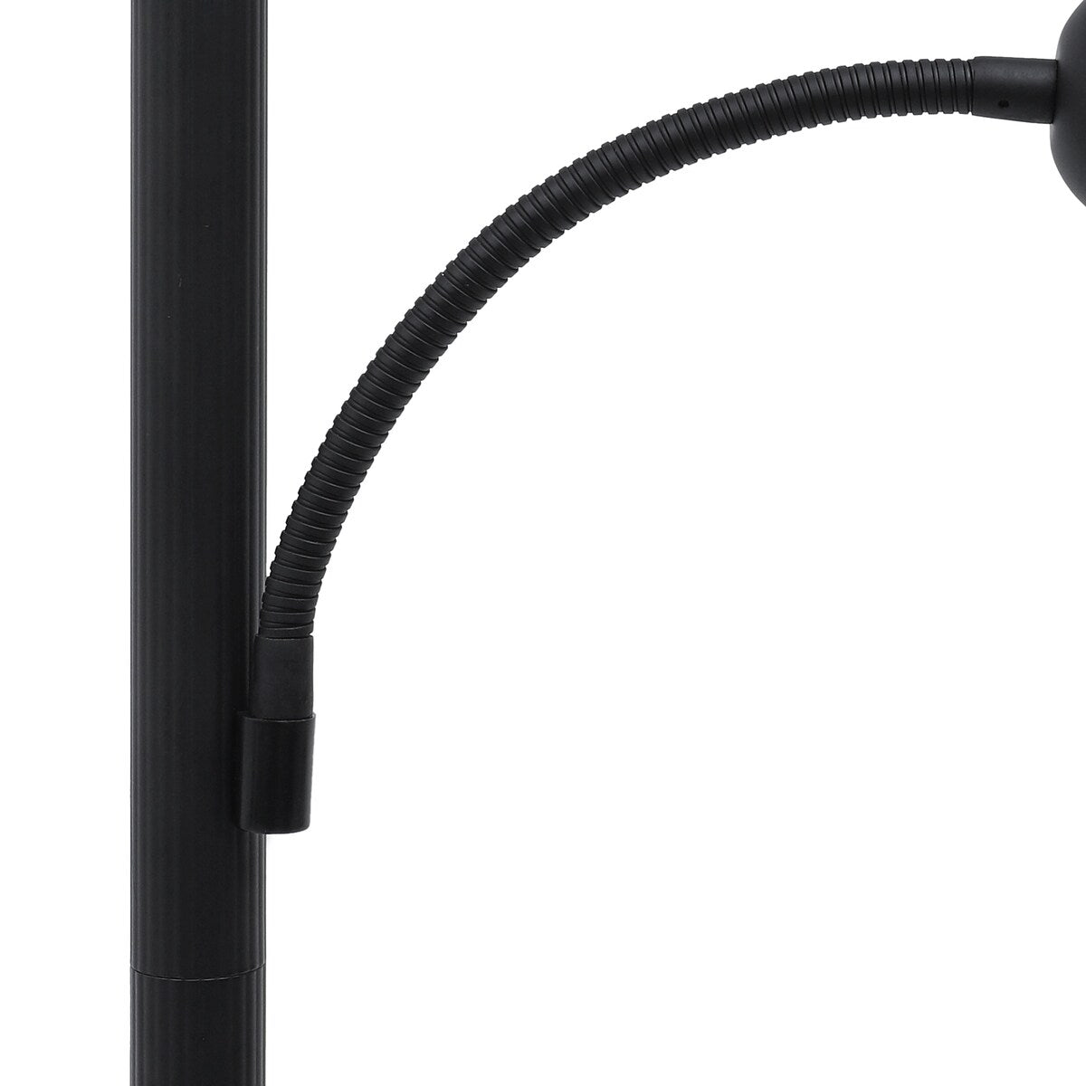 Lampada da terra tradizionale Torchiere Moasis 71 con luce di lettura regolabile, paralumi in vetro alabastro - 71H