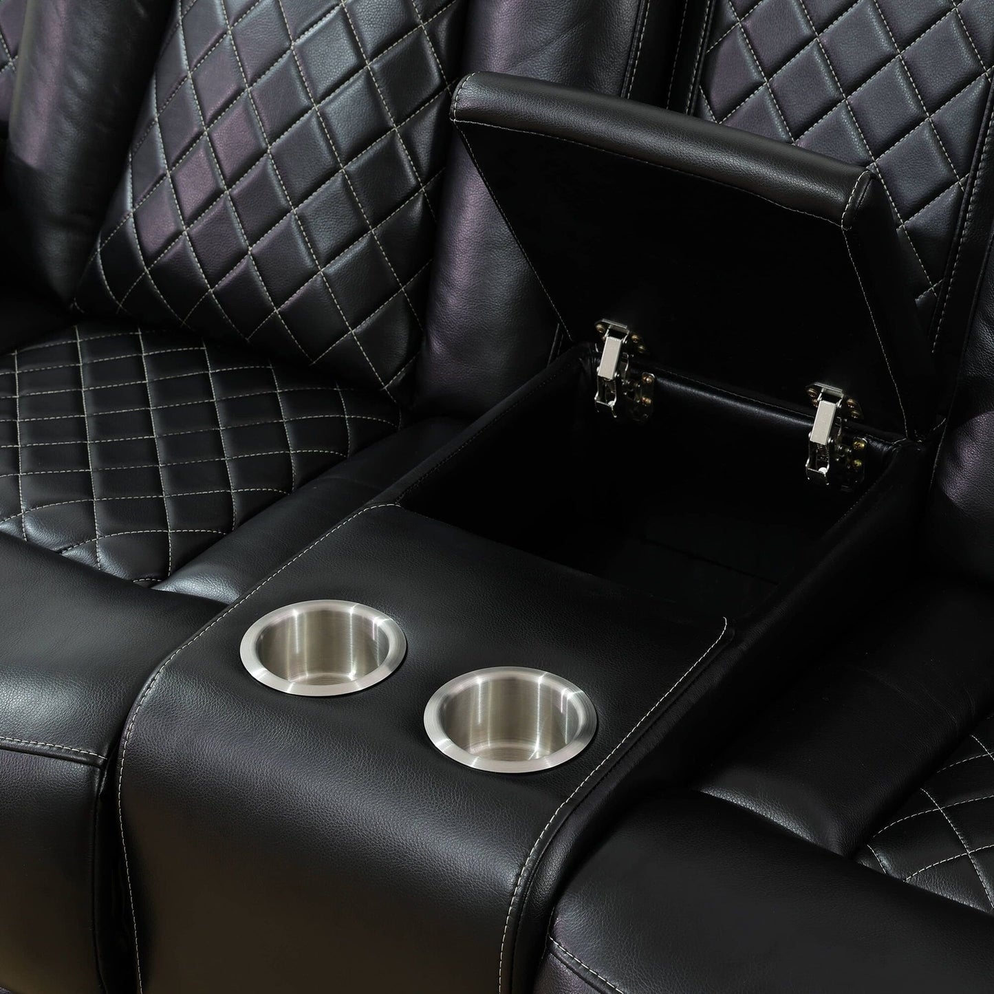 Set di mobili per soggiorno con divano componibile moderno